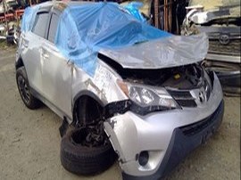 2015 TOYOTA RAV4 SILVER LE 2.5L AT AWD.  Z24877